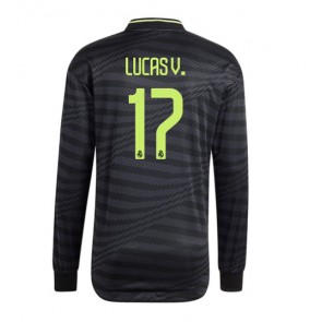 Real Madrid Lucas Vazquez #17 Tredje Tröja 2022-23 Långärmad